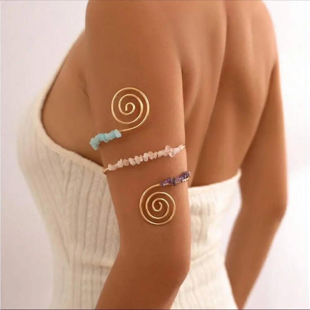 Boho bicep jewelry M446